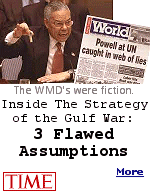 War designed to fit a theory, as the Bush administration learned, can falter when key assumptions dont pan out. After months of selling its case, the Administration gave the impression it had devised a Teflon war: quick, easy, relatively bloodless. War boosters predicted that Iraqs leadership would snap, Iraqi forces would surrender, Iraqi citizens would welcome American soldiers with open arms.